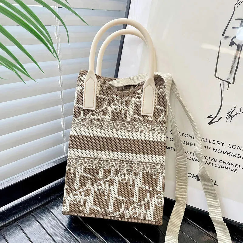 Love Mini Knit Shoulder Crossbody Bag - Bella Enchanté